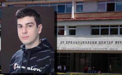 Đorđe Milanović đak generacije SŠC Foča