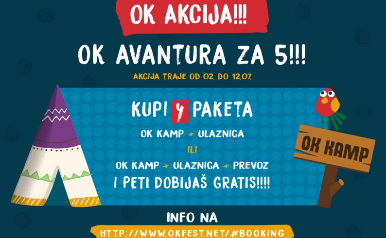 Nektar OK Fest 2020 U OK avanturu kreni sa prijateljima!