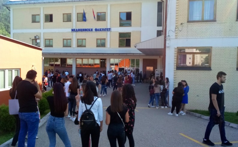 Medicinski fakultet Foča: Popunjena sva mjesta, nema drugog upisnog roka