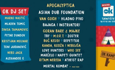 OK Fest pomjeren za juli naredne godine