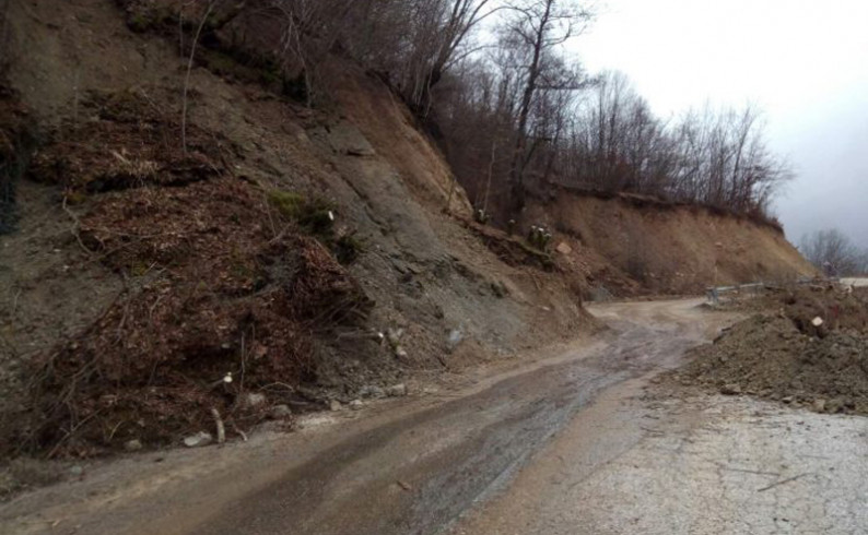 Novi zastrašujući prizori na putu Foča-Šćepan Polje