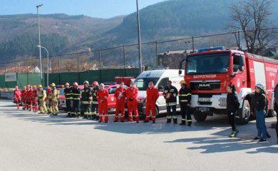 Pokaznom vježbom u Foči obilježen Međunarodni dan civilne zaštite