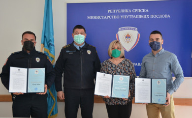 PU Foča: Priznanja istaknutim policijskim službenicima