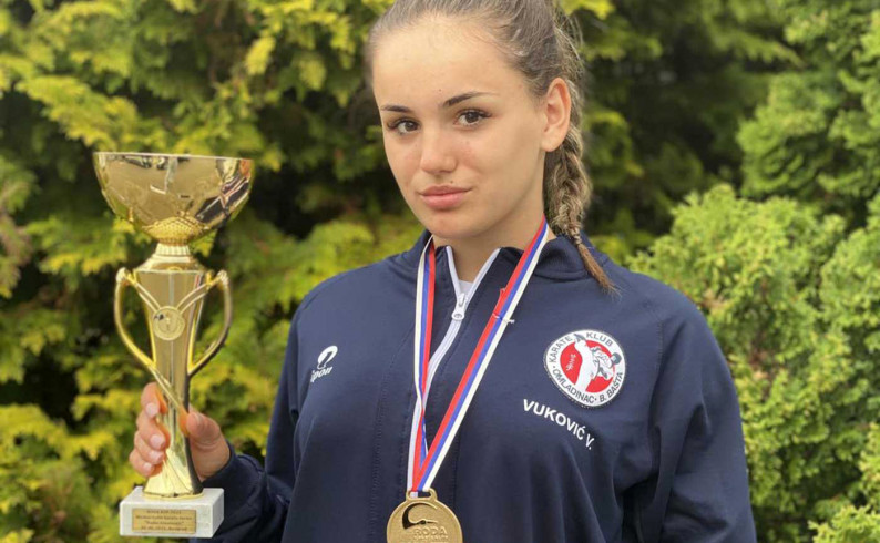 Karate: Valentini Vuković zlato na turniru u Beogradu