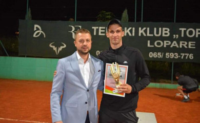 Tenis: Fundup neumoran- osvojio i “Lopare open”