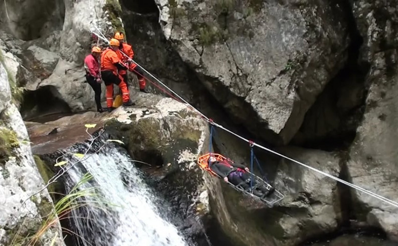 Vježbe spasilaca iz Foče i Plužina za veću bezbjednost turista