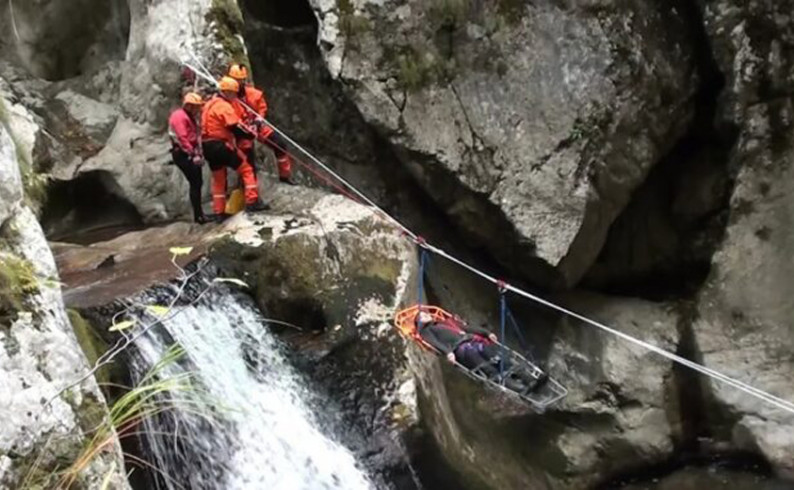 Vježbe spasilaca iz Foče i Plužina za veću bezbjednost turista