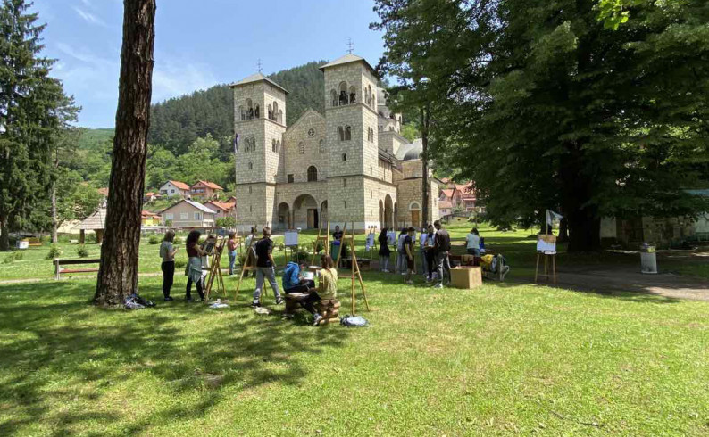 CKI Foča: Škola slikanja za ljubitelje umjetnosti