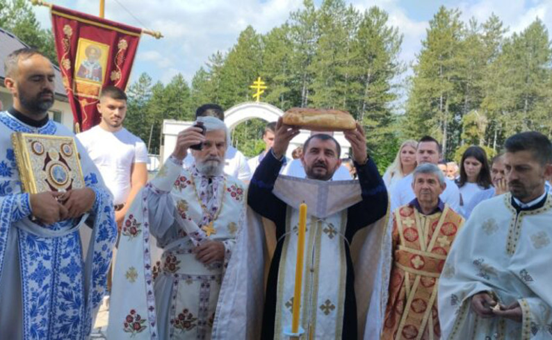 Hram u Miljevini proslavio krsnu slavu Ilindan