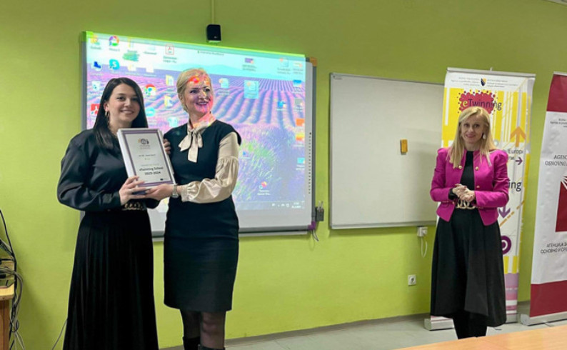 OŠ „Sveti Sava“: Posvećenost i trud nastavnika nagrađeni oznakom „Etvining škole“