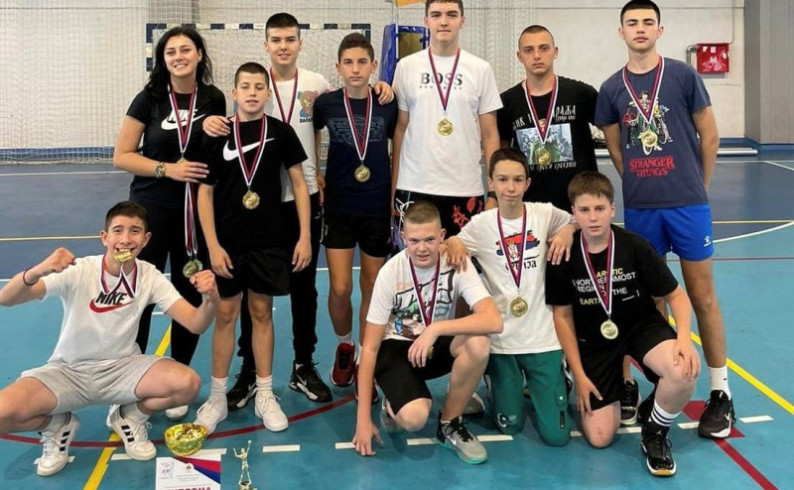 OŠ "Veselin Masleša" najbolja u Srpskoj u muškoj odbojci