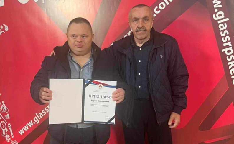 Goran Kovačević među najboljim sportistima Srpske