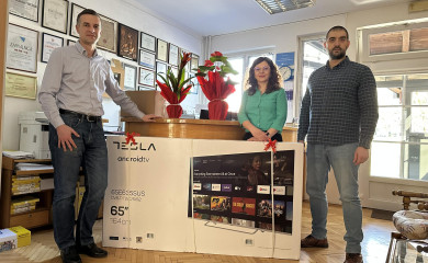Partner mikrokreditna organizacija donirala opremu Udruženju građana "Viva žene"