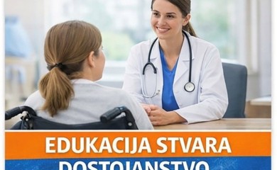 Tračak nade: Edukacijom do kvalitetnije zdravstvene usluge za osobe sa invaliditetom
